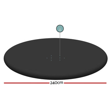 Bestway Pool Cover Fits 2.44m Above Ground Swimming Pool PVC Blanket - 0