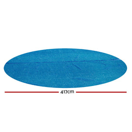 Bestway Pool Cover Solar Fits 4.17m Round Above Ground Swimming Pool Blanket - 0
