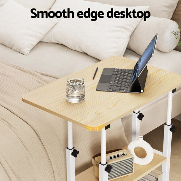 Artiss Laptop Desk Height Adjustable Mobile Workstation Computer Desks 60CM