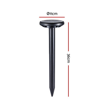 Gardeon Snake Repeller 20X Ultrasonic Solar Powered - 0