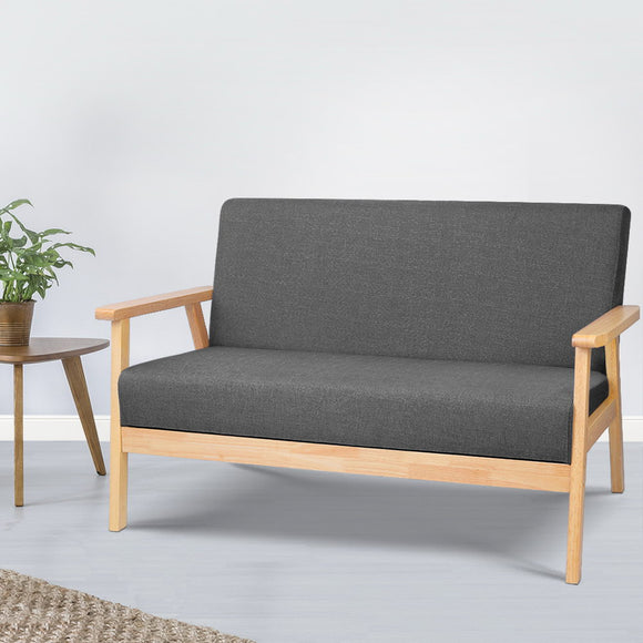 Artiss 2-Seater Sofa Armchair Skane