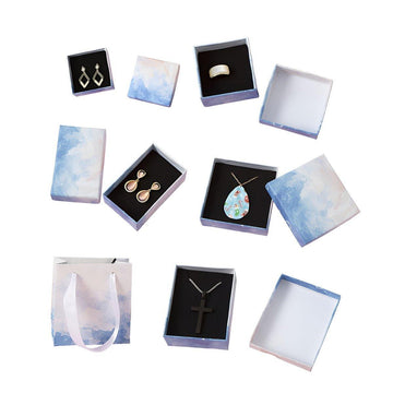 20PCS Cloud Jewelry Box Earrings Necklace Ring Bracelet DisplayOrganizer - 7*9*3cm(Box) - 0