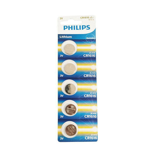 5-20Pcs Philips Cr1220 Cr1616 Cr1620 Cr1632 Cr2016 Cr2025 Cr2032 Button Battery - CR1616-20PCS