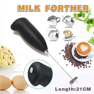 Milk Frother for Coffee Handheld Frother Electric Whisk, Milk Foamer, Mini Mixer