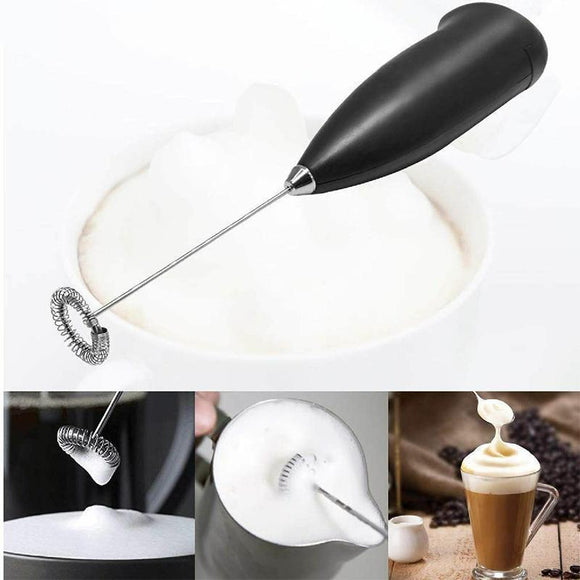 Milk Frother for Coffee Handheld Frother Electric Whisk, Milk Foamer, Mini Mixer