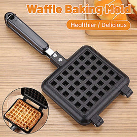 Waffle Pan Mould DIY Cake Baking Tool Lattice Muffin Mold Tray for Kitchen Oven