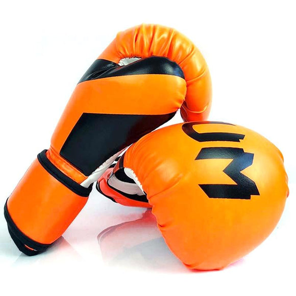 Professional Boxing Gloves For Adult Training - 10Oz Muay Thai Fighting - Fluorescent Yellow