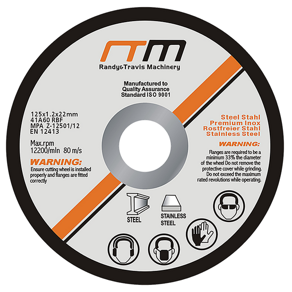 125mm 5" Cutting Disc Wheel for Angle Grinder x50