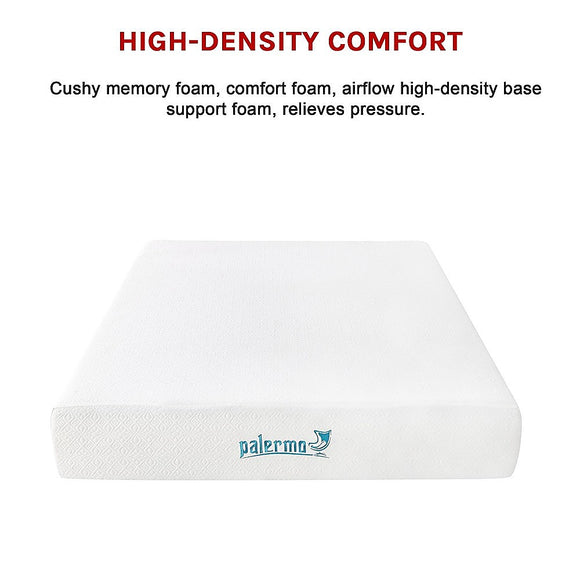 Double 25cm Gel Memory Foam Mattress – Dual-Layered Comfort with CertiPUR-US® Certified Foam