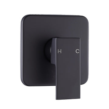 Shower Bath Mixer Tap Bathroom WATERMARK Approved - Electroplated Matte Black
