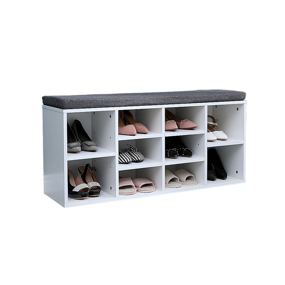 Shoe Cabinet Bench Shoes Storage Rack Organiser Wooden Shelf Cupboard Box