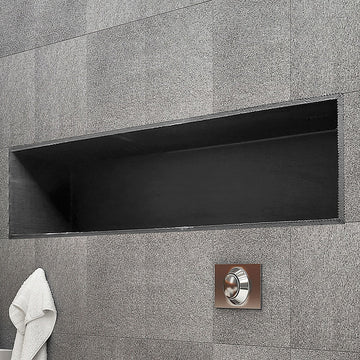 Shower Niche - 350 x 1000 x 92mm Prefabricated Wall Bathroom Renovation - 0