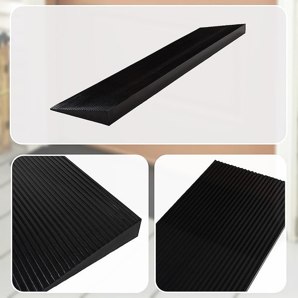 Cuttable Threshold Ramp Rubber Wheelchair Ramp Solid 4 cm Rise 90 cm Wide
