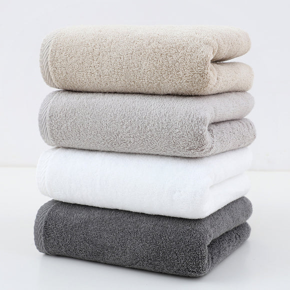 Color Mixing Plush Cotton Hand Towel Set (4-Pack) - Ultra Soft, Absorbent & Quick-Drying Face Towels for Bathroom