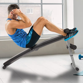 Adjustable Abdominal Crunch Sit Up Bench - 0