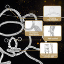 0.48M Christmas Lights Motif 216 LED Rope Light Outdoor Decoration Jingle Jollys - RnR Galore