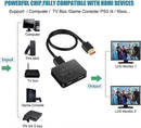1 In 2 Out 4K HDMI Splitter for Dual Monitors - RnR Galore