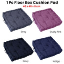 1 Pc Floor Box Cushion Pad 40 x 40+ 8 cm Dusty Pink - RnR Galore