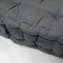 1 Pc Floor Box Cushion Pad 40 x 40+ 8 cm Navy - RnR Galore