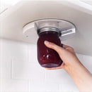 1 pc Jar Opener Round can opener Kitchen cabinet bottom lid can opener table bottom can opener - RnR Galore
