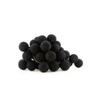 1 Set of 20 LED Black 5cm Cotton Ball Battery Powered String Lights Christmas Gift Home Wedding Party Bedroom Decoration Outdoor Indoor Table Centrepiece - RnR Galore