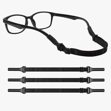 (10 - Pack) Adjustable Anti - Slip Eyeglass Straps - Secure Sports Eyewear Retainer Cord for Men, Women & Kids - RnR Galore