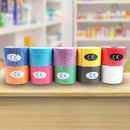 10 Rolls Muscle & Injury Kinesiology Sports Tape 5m x 5cm – Waterproof Support - RnR Galore