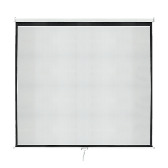 100 Inch 16:9 Manual Pull Down Outdoor Projector Projection Screen Theater Movie - RnR Galore