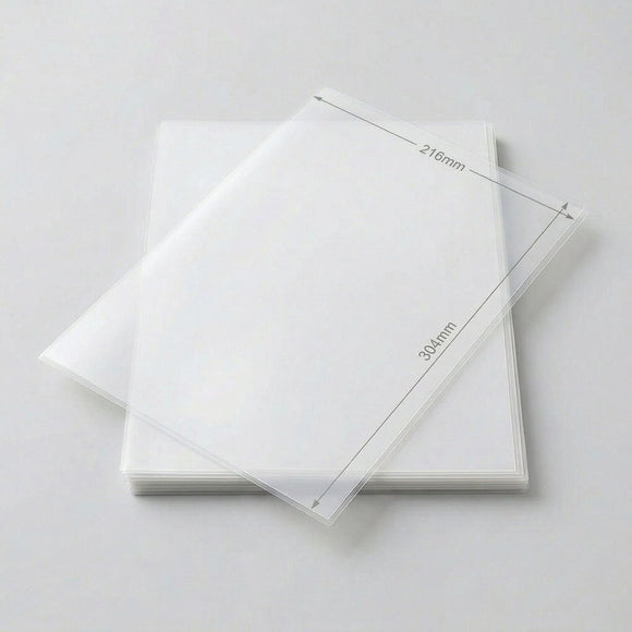 100 Laminating Pouches (A4 Size) for Paper & 80 Micron Thickness - RnR Galore