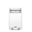 10x 500g Plastic Honey Jars + Lids - Square Clear Food Grade Packaging Containers - RnR Galore