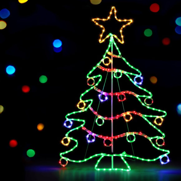 1.18M Christmas Lights Motif 288 LED Rope Light Outdoor Decoration Jingle Jollys - RnR Galore