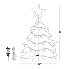 1.18M Christmas Lights Motif 288 LED Rope Light Outdoor Decoration Jingle Jollys - RnR Galore