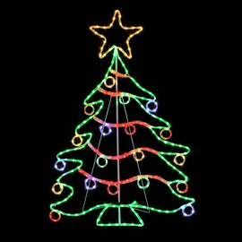 1.18M Christmas Lights Motif 288 LED Rope Light Outdoor Decoration Jingle Jollys - RnR Galore