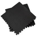 12 Tiles EVA Rubber Foam Gym Mat 60x60cm – 2.5cm Thick Fitness Flooring Set - RnR Galore