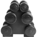 12kg Dumbbell Weights Set with Rack for Home Gym Training - RnR Galore