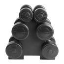 12kg Dumbbell Weights Set with Rack for Home Gym Training - RnR Galore