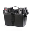 12V 100AH Deep Cycle Battery Box Portable Power Storage Marine Solar USB Camping - RnR Galore