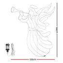 1.44M Christmas Lights Motif 504 LED Rope Light Outdoor Decoration Jingle Jollys - RnR Galore