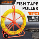 150M×8MM Fish Tape Puller Fiberglass Wire Cable Running Duct Rodder Heavy Duty - RnR Galore