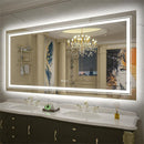 1510x780mm LED Bathroom Mirror Anti - fog Illuminated - RnR Galore