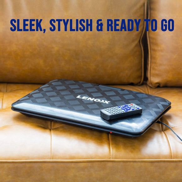 15.4" Swivel Portable DVD Player & Screen, Rechargeable Entertainment - RnR Galore