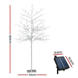 1.5M Christmas Tree 304 LED Solar Jingle Jollys - RnR Galore
