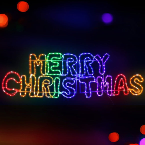 1.6M Christmas Lights Motif 360 LED Rope Light Outdoor Decoration Jingle Jollys - RnR Galore