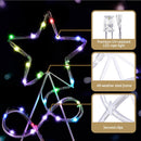 1.7M Christmas Tree 230 LED RGB Motif Lights Jingle Jollys - RnR Galore