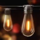 17m Solar Festoon Lights Outdoor LED String Light Christmas Party Decor - RnR Galore
