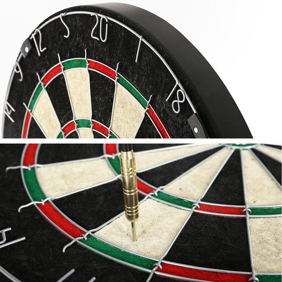 18" Dartboard Professional Dart Board Party Game Target Sport Competition Gift - RnR Galore