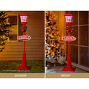 1.8M Christmas Lights Post Lamp LED Outdoor Decorations Jingle Jollys - RnR Galore