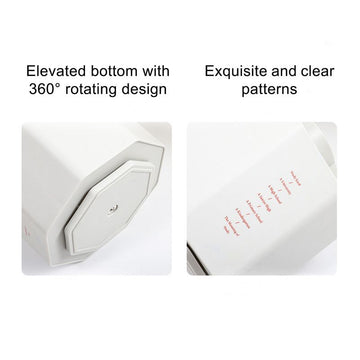 1pc 360 Rotating Plastic Desk Pen Organizer ， Dual - Purpose Art Supply Pencil Cup for Office, School, Home - RnR Galore