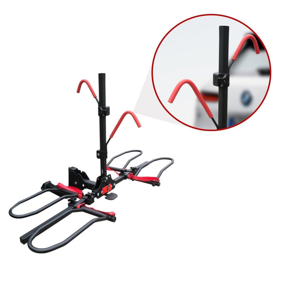 2 Bike Rack for Car SUV Rear Bicycle Holder Carrier Hitch Mount Platform Holder - RnR Galore
