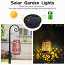 2 - Pack Decorative Solar Butterfly Hanging Lantern(11x11x17CM) - Waterproof Metal Hollow - Carved Outdoor Garden Projection Light for Garden and Patio - RnR Galore